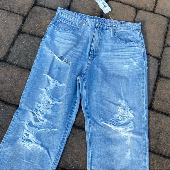 NWT AG Phoebe Vintage High Waisted Taper Leg Jeans - Picture 2 of 10
